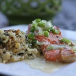 Slow-Roasted Chipotle Salmon with Pineapple Cilantro Rice