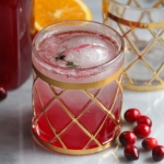 Cranberry Thyme Gin + Tonic