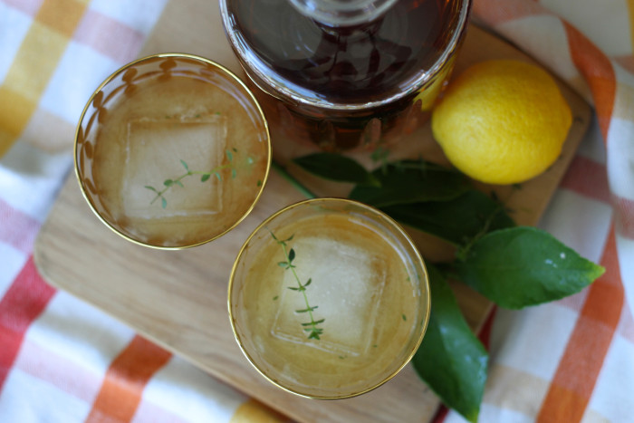 Thyme Bourbon Cocktail
