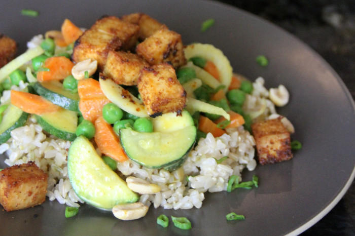 Pumpkin Curry with Crispy Tofu - Laundry In Louboutins